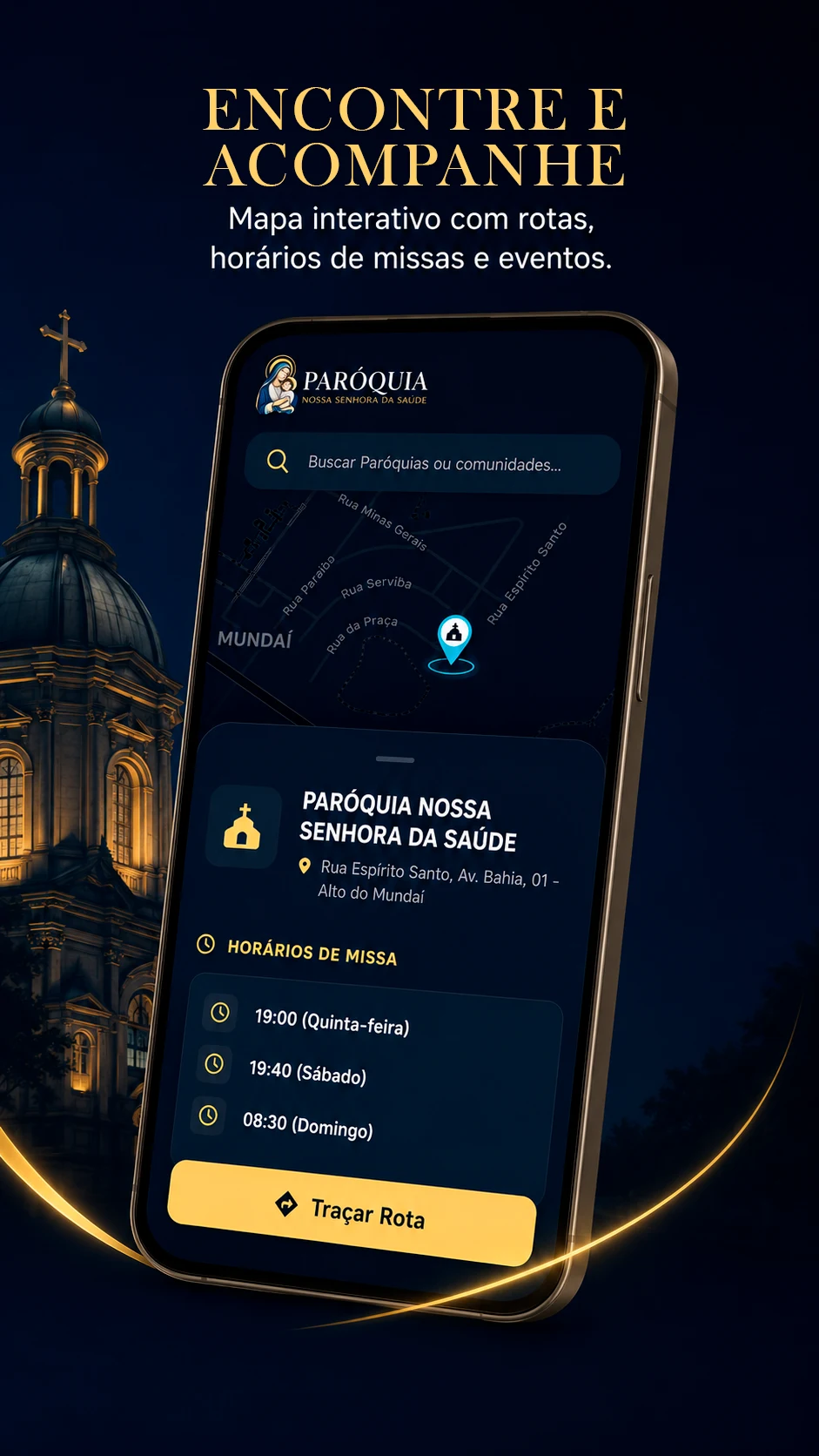 Paróquia Nossa Sra. da Saúde screenshot