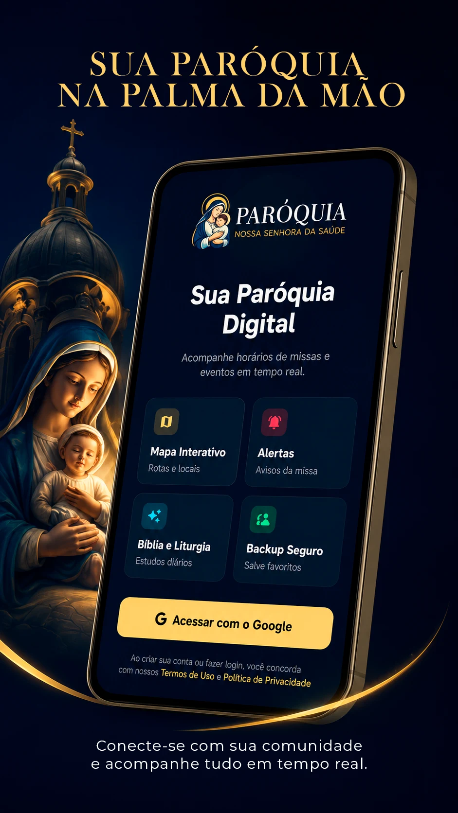 Paróquia Nossa Sra. da Saúde screenshot