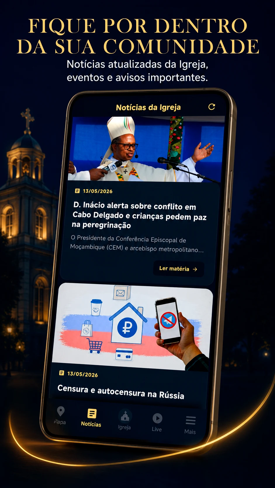 Paróquia Nossa Sra. da Saúde screenshot