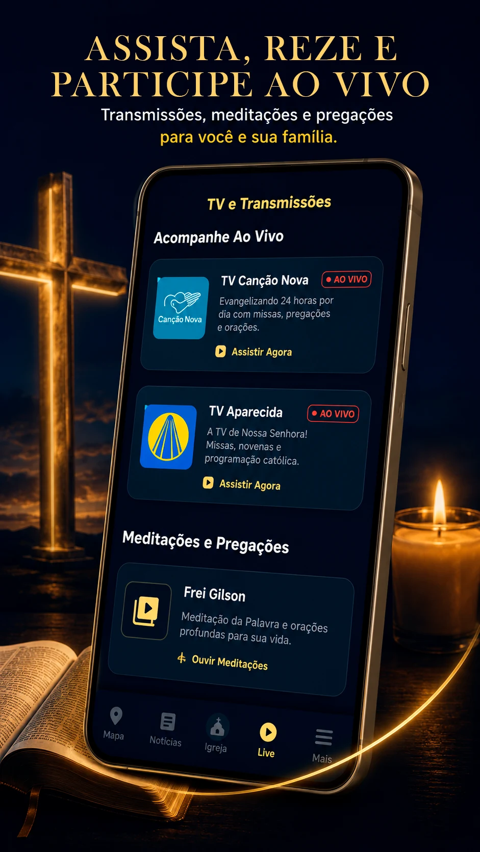 Paróquia Nossa Sra. da Saúde screenshot
